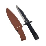 Cutit Maceta Rambo First Blood, 6mm grosime, 36 cm, teaca, busola