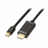 Mini Display Port to HDMI Adapter LINDY 36927 Black