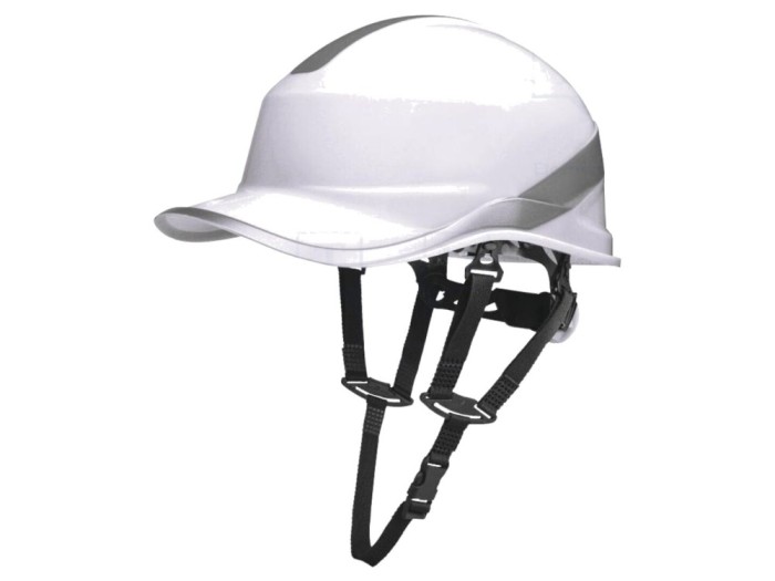 Cască de protecție albă ABS