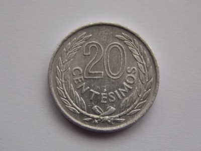 20 CENTESIMOS 1965 URUGUAY foto