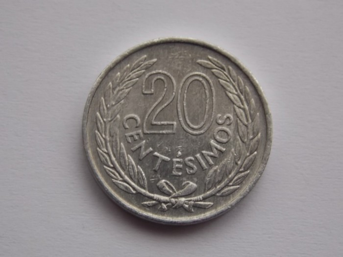 20 CENTESIMOS 1965 URUGUAY
