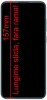 Display Samsung Galaxy A11 A115 cu Rama Black Negru VARIANTA SCURTA CU STICLA 157mm