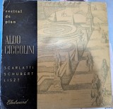 Disc Vinil 10&quot; Scarlatti* / Schubert* / Liszt* - Aldo Ciccolini --Electrecord- ECD - 1019