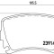 BREMBO P 85 095 PRIME LINE set placute frana,frana disc