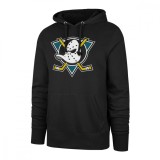 Anaheim Ducks hanorac de bărbați cu glugă imprint 47 burnside hood - S, 47 Brand