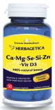 Ca+mg+se+si+zn organice cu d3 30cps herbagetica