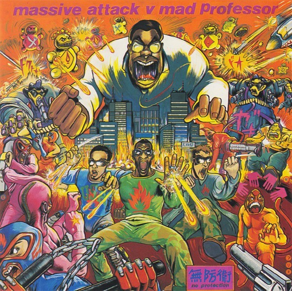 CD Massive Attack V Mad Professor - No Protection 1995
