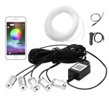 Cumpara ieftin Kit banda LED lumini ambientale RGB bord si portiere control culori prin aplicatie telefon 6 metri