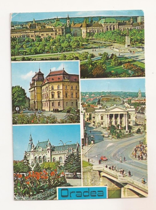 RF85 - Carte Postala - Oradea, circulata 1973