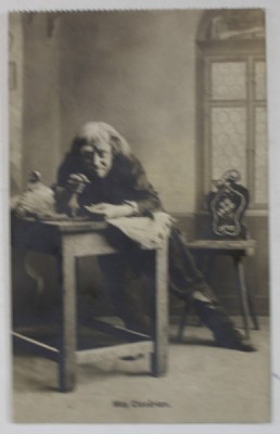PERSONAJUL &amp;#039; MOS CIOCARLAN &amp;#039; , FOTOGRAFIE , CARTE POSTALA , INTERBELICA foto