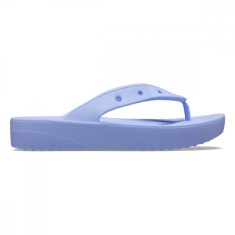 Slapi Crocs Classic Platform Flip Mov - Moon Jelly foto