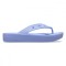 Slapi Crocs Classic Platform Flip Mov - Moon Jelly