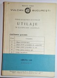 VULCAN București &ndash; &bdquo;Părți specifice centrale. Utilaje &icirc;n clasificare zecimală&rdquo;, ediția 1983 &ndash; Grupa 1.20 EXPANDOARE