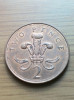 Moneda Anglia Two Pence 2006 -Luciu de batere, Europa