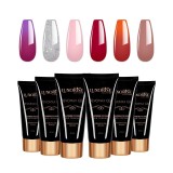 Cumpara ieftin Set 6 Polygel REVOMAX LUXORISE, Brilliance Nails 03
