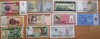 COLECTIE LOT 11 BANCNOTE DIFERITE DIN 11 TARI ASIA UNC necirculate **