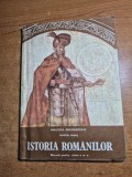 Manua - istoria romanilor - pentru clasa a 4-a - din anul 1994