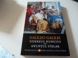 Anuntul stelar - G.Galilei, Humanitas