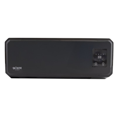 Aeroterma de perete cu display si telecomanda B&amp;Ouml;HM BH2000BL, 20&amp;ndash;25 m&amp;sup2;, 1000W-2000W foto