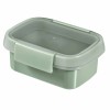 Caserola alimente, Curver Smart To Go Eco, plastic, dreptunghiulara, verde, 0.2 L