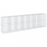 Cumpara ieftin Cos gabion cu capac, 700x100x200 cm, fier galvanizat