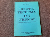 DESPRE TEOREMA LUI FERMAT M. M. Postnikov RF22/4