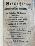 Istoria Daciei Transalpine Sulzer1781 volumul 1 , are 4 hartii atasate, princeps,Exlibris Janos Jozsef