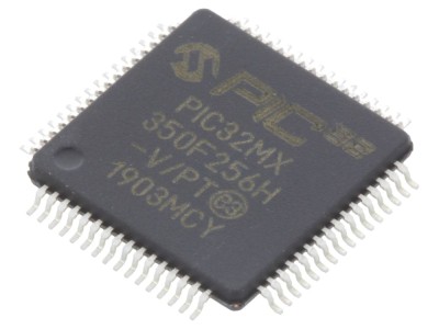 Microcontroler PIC32 256kB TQFP64 foto