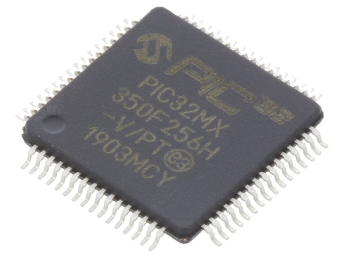 Microcontroler PIC32 256kB TQFP64