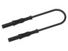 Cablu de măsurare 12A cu mufă banană 4 mm, 2 capete