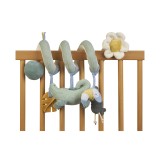 Jucarie zornaitoare din plus, spirala, design , &oelig;Sweet Fun, Hunter Mint