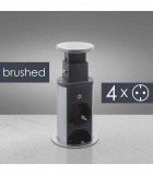 Distribuitor 4 prize camuflat in mobilier- Plastic Metalizat-Satinat, Delight