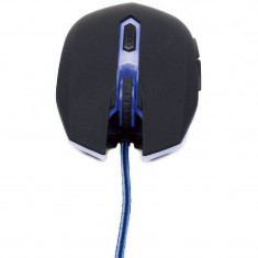 Mouse Gaming Gembird MUSG-001-B 2400dpi blue foto