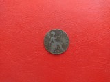 REGATUL UNIT ( ANGLIA ) - Moneda ONE PENNY 1902 ( bronz )