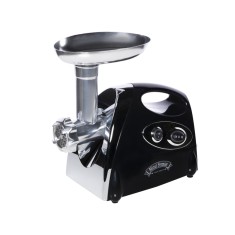 Masina de tocat carne, 1400W, 90Kg/h, neagra, cu 3 site FarmGarden AgroTrade foto