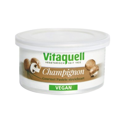 Crema tartinabila cu ciuperci Champignon bio 125g Vitaquell foto