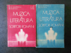 ZOE DUMITRESCU BUSULENGA - MUZICA SI LITERATURA. SCRIITORI ROMANI 2 volume foto