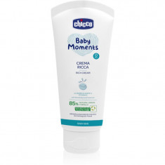 Chicco Baby Moments Rich Cream crema nutritiva pentru nou-nascuti si copii 0 m+ 100 ml