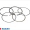 Set segmenti orginali Suzuki DR-Z 400 E - DR-Z 400 SM - LT-Z 400 Quadsport 4T LC 400cc D90.00 mm (cota standard)