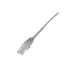 Cablu FTP Cat5e patch cord 1m RJ45-RJ45 ecranat gri Well