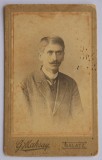 CDV Atelier Romania Galatz Galați George Maksy - Bărbat cu mustață - cca.1900