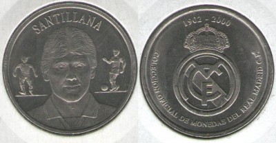 Jeton 2000 - Santillana, Real Madrid foto