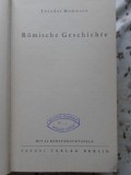 ROMISCHE GESCHICHTE / ISTORIA ROMANA-THEODOR MOMMSEN