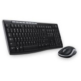 Kit Desktop Wireless MK270, US International, Logitech