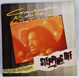 Grandmaster Melle Mel &amp; The Furious Five &lrm;&ndash; Stepping Off NM / VG+ vinil Lp disc Sugar Hill UK 1985 electronic hip hop