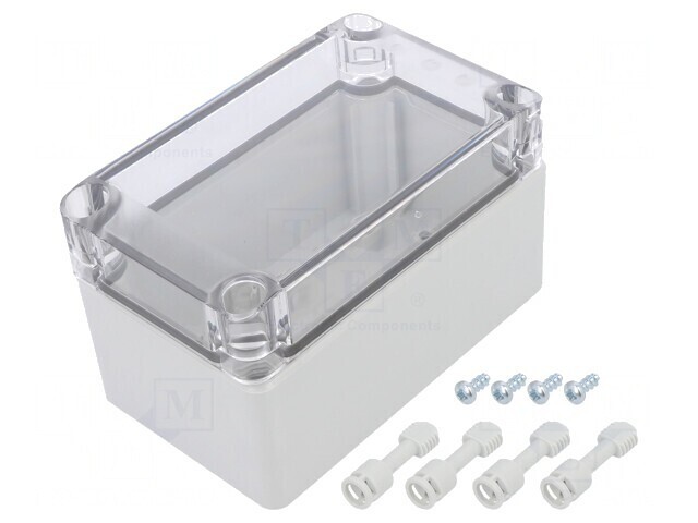 Carcasă Universală Policarbonat Transparent 75x125x75mm