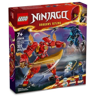 LEGO&amp;reg; Ninjago&amp;reg; - Robotul stihie de foc al lui Kai 71808, 322 piese foto