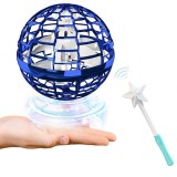 Minge Zburatoare OZN Drona Flynova Pro cu LED, Reincarcabila USB, Jucarie Interactiva, Cadou Copii