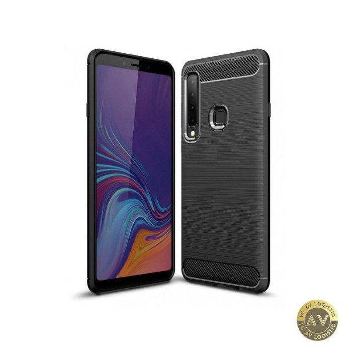 Husa pentru Samsung Galaxy A7 (2018) A750 Forcell Carbon Neagra