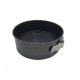 Forma rotunda cu strat din marmura pentru copt, tava pentru tort 18 x 6.8 cm, Kinghoff